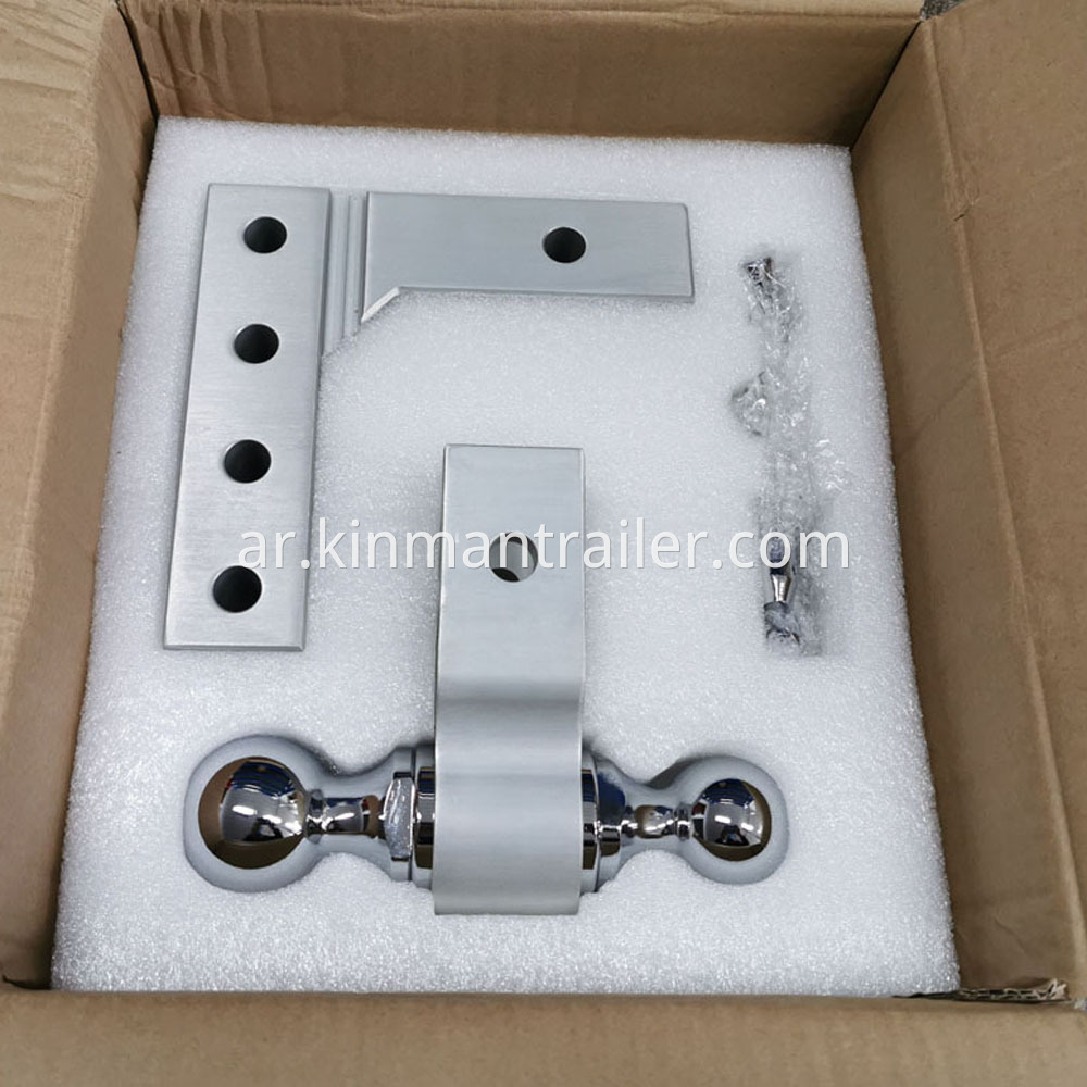 2 trailer hitch ball mount Packing